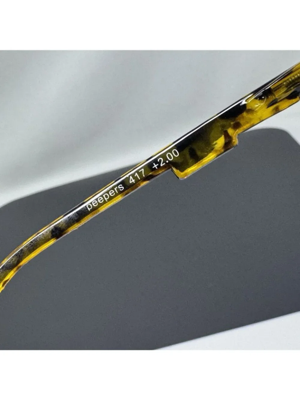 Peepers # 417 Reading Glasses +2.00 Clear Tortoise